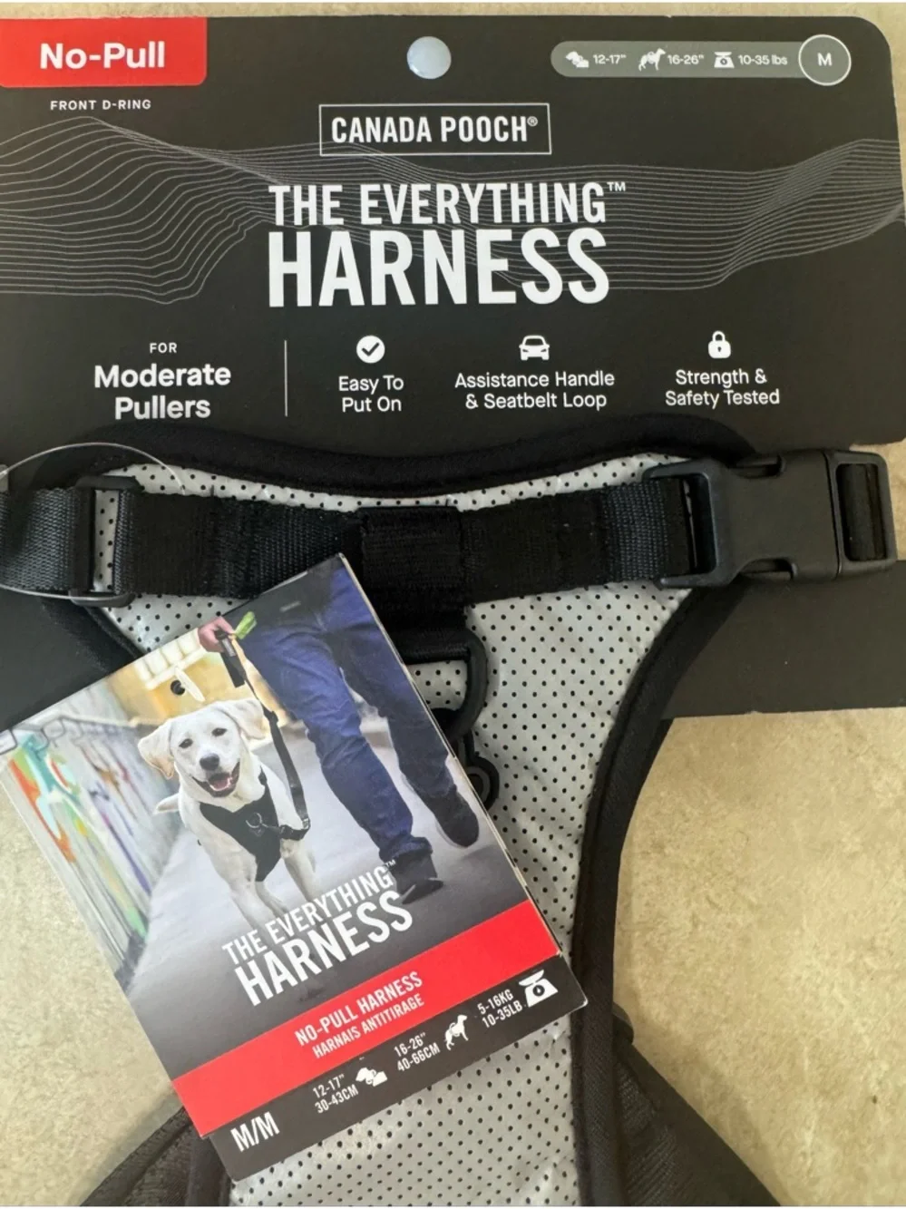 Canada Pooch Everything Dog Harness, Reflective